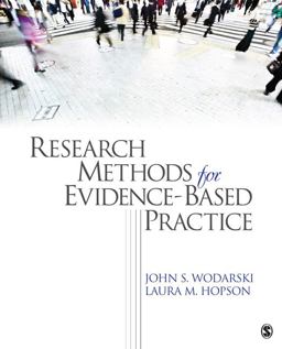 Research Methods for Evidence-Based Practice  9781412990981 Front Cover