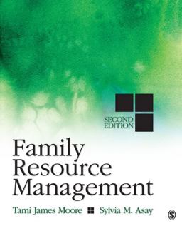 Family Resource Management 2nd 9781412991179 Front Cover