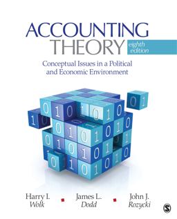 Accounting Theory Conceptual Issues in a Political and Economic Environment 8th 9781412991698 Front Cover