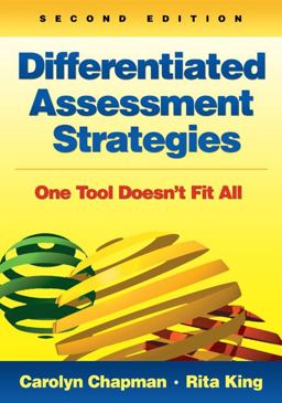 Differentiated Assessment Strategies One Tool Doesnâ€²t Fit All 2nd 9781412996648 Front Cover