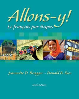 Allons-Y! Le Franï¿½ais Par ï¿½tapes 6th 9781413001907 Front Cover