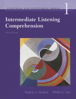 Intermediate Listening Comprehension 3rd 9781413003970 Front Cover