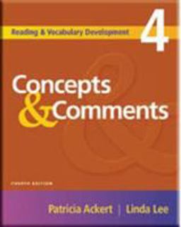 Reading and Vocabulary Development 4: Concepts and Comments