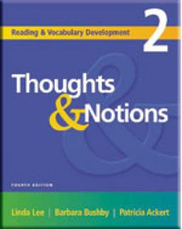 Reading and Vocabulary Development 2: Thoughts and Notions 2nd 9781413004199 Front Cover