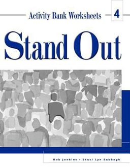 Activity Bank Worksheets for Stand Out: Standards Based English L4