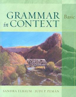 Grammar in Context Grammar in Context