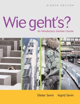 Wie Geht's? An Introductory German Course (with Student Text Audio CD) 8th 9781413012828 Front Cover