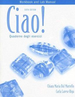 Ciao! Quaderno Degli Esercizi 6th 9781413016390 Front Cover