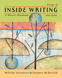 Inside Writing 6th 9781413017717 Front Cover