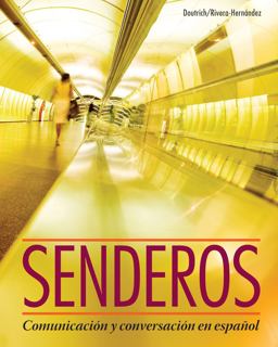 Senderos (with ILrnAdvance Printed Access Card)  9781413018790 Front Cover