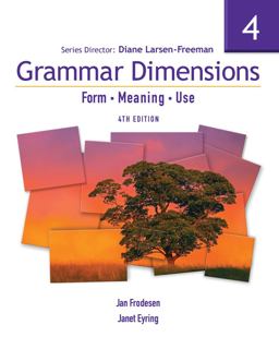 Grammar Dimensions 4 Form, Meaning, Use 4th 9781413027525 Front Cover