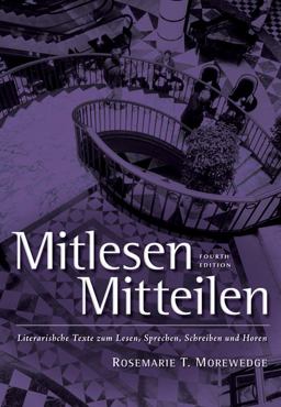 Mitlesen-Mitteilen Literarische Texte Zum Lesen, Sprechen, Schreiben und Hï¿½ren 4th 9781413029444 Front Cover