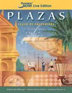 Plazas Lugar de Encuentros (CengageNOW! Live Edition) 2nd 9781413030013 Front Cover