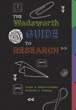 Wadsworth Guide to Research  9781413030327 Front Cover