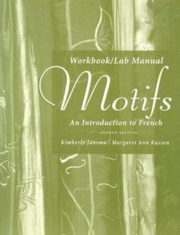 Motifs An Introduction to French 4th 9781413030433 Front Cover