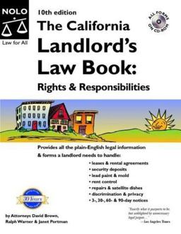 The California Landlord's Law Book