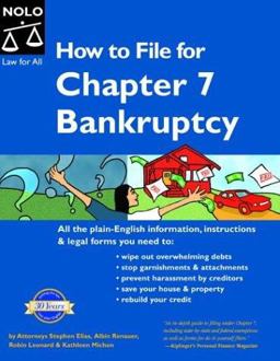 How to File for Chapter 7 Bankruptcy 11th 9781413300277 Front Cover