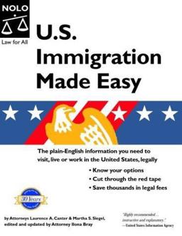 U. S. Immigration Made Easy 11th 9781413300369 Front Cover