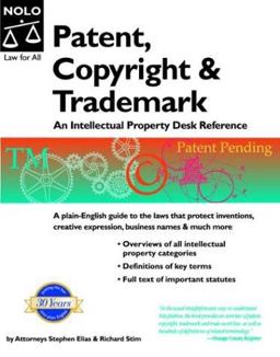 Patent, Copyright and Trademark Patent, Copyright and Trademark