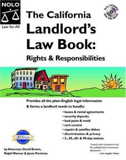 The California Landlord's Law Book