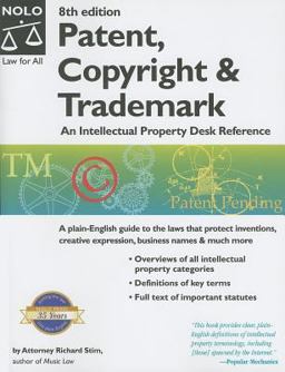 Patent, Copyright and Trademark Patent, Copyright and Trademark
