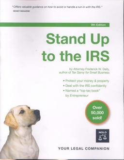 Stand up to the IRS 9th 9781413305593 Front Cover