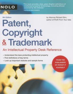 Patent, Copyright and Trademark Patent, Copyright and Trademark