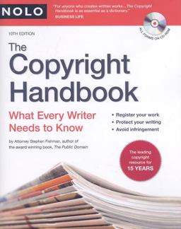 Copyright Handbook What Every Writer Needs to Know 10th 9781413308938 Front Cover