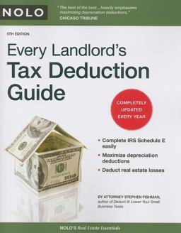 Every Landlord's Tax Deduction Guide 5th 9781413309065 Front Cover