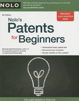 Nolo's Patents for Beginners