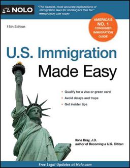 U. S. Immigration Made Easy 15th 9781413312072 Front Cover