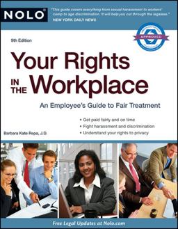Your Rights in the Workplace 9th 9781413312102 Front Cover