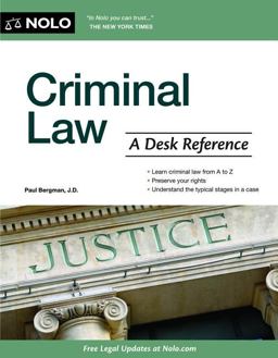 Criminal Law Criminal Law