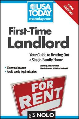 First-Time Landlord Your Guide to Renting Out a Single-Family Home 2nd 9781413316278 Front Cover