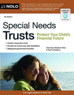 Special Needs Trusts Protect Your Child's Financial Future 5th 9781413318159 Front Cover