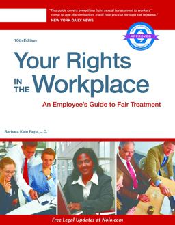 Your Rights in the Workplace 10th 9781413319088 Front Cover