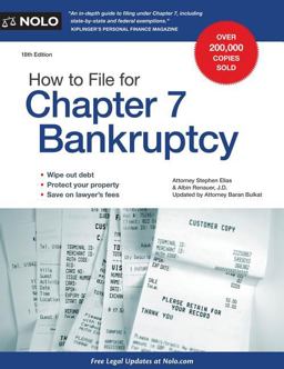 How to File for Chapter 7 Bankruptcy 18th 9781413319378 Front Cover