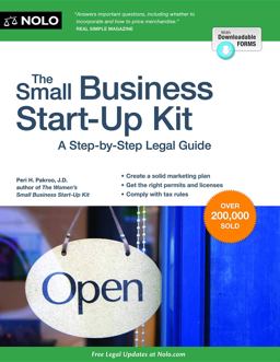 Small Business Start-Up Kit A Step-By-Step Legal Guide 8th 9781413319774 Front Cover