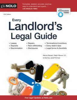 Every Landlord's Legal Guide 12th 9781413320169 Front Cover