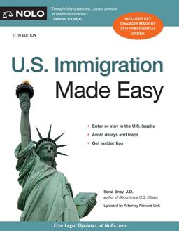 U. S. Immigration Made Easy 17th 9781413321104 Front Cover