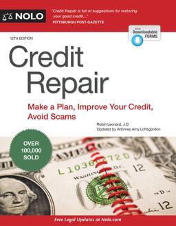 Credit Repair Improve and Protect Your Credit 12th 9781413321548 Front Cover