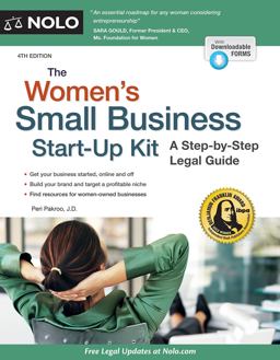Women's Small Business Start-Up Kit A Step-By-Step Legal Guide 4th 9781413322750 Front Cover