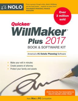 Quicken Willmaker Plus 2017 Edition Quicken Willmaker Plus 2017 Edition