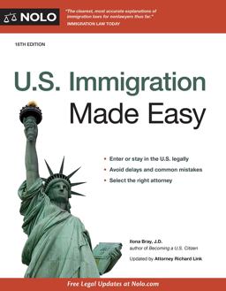 U. S. Immigration Made Easy 18th 9781413323672 Front Cover