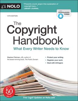 Copyright Handbook What Every Writer Needs to Know 14th 9781413327830 Front Cover