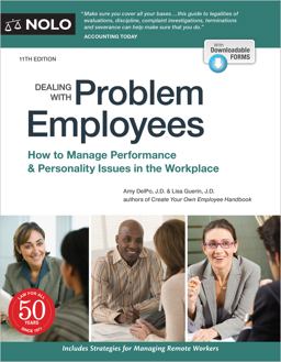 Dealing with Problem Employees How to Manage Performance and Personal Issues in the Workplace 11th 9781413329148 Front Cover