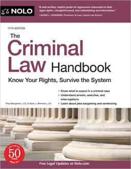 Criminal Law Handbook Know Your Rights, Survive the System 17th 9781413329391 Front Cover