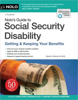 Nolo's Guide to Social Security Disability Getting and Keeping Your Benefits 11th 9781413329490 Front Cover