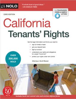 California Tenants' Rights 23rd 9781413329674 Front Cover
