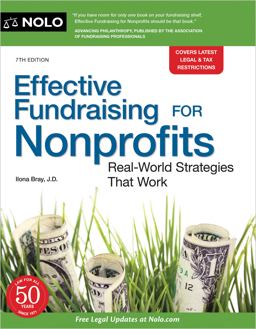 Effective Fundraising for Nonprofits Real-World Strategies That Work 7th 9781413329896 Front Cover